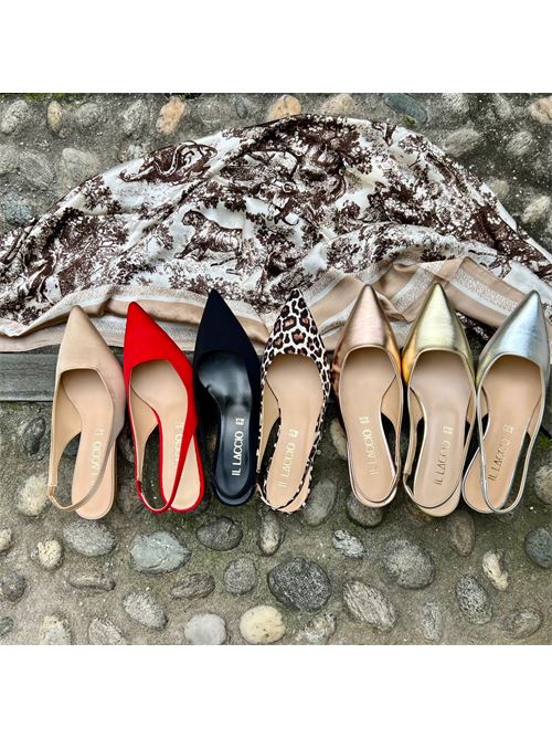 Slingback in lycra IL LACCIO | 894R002RASONERO